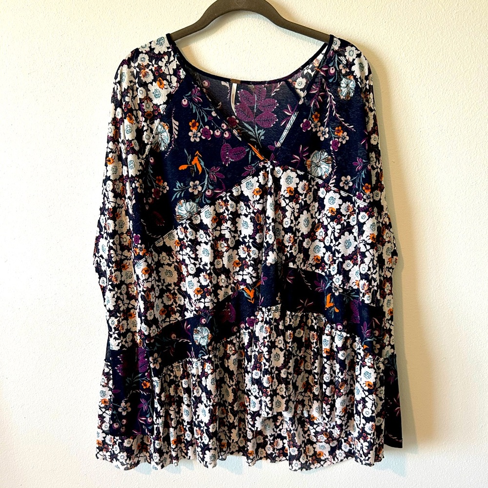 Free People Floral Blossom Tunic (S)